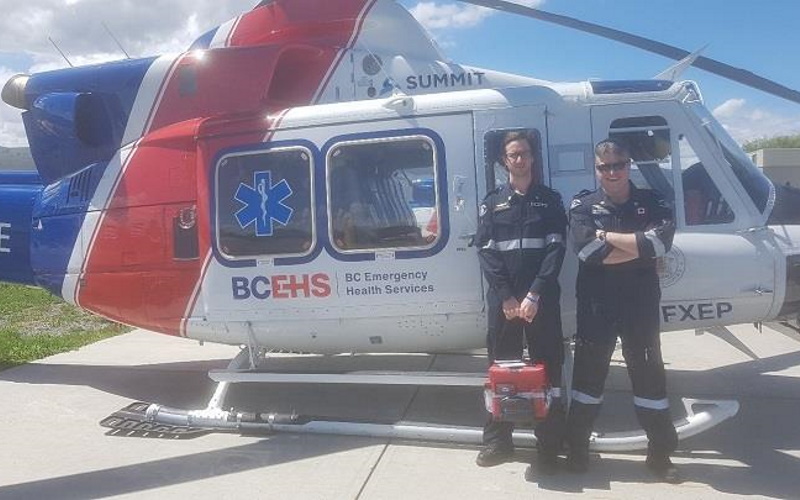 BCEHS to carry blood supplies from Kamloops AirMed&Rescue