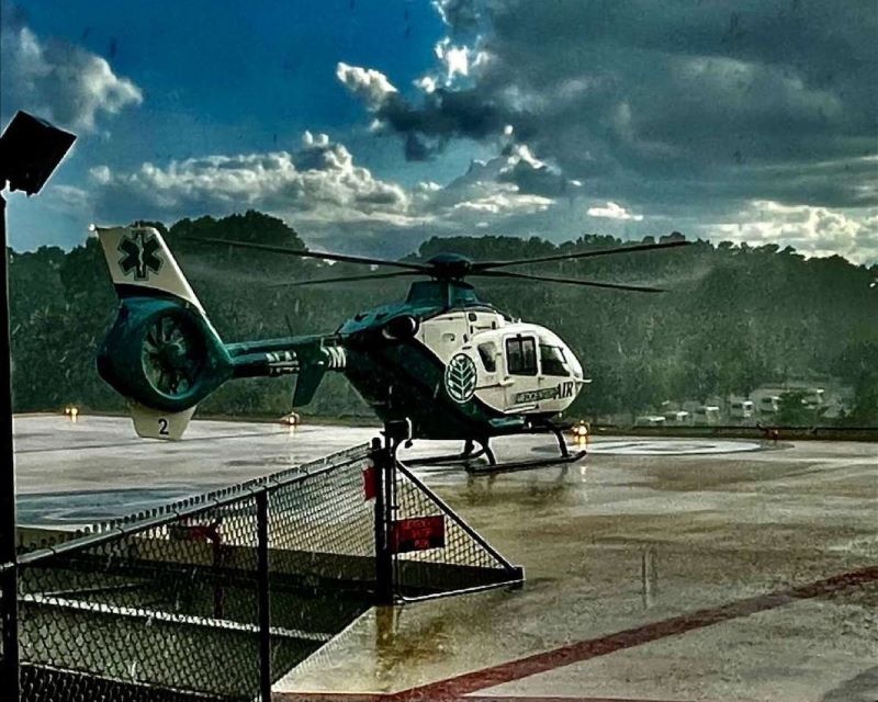 North Carolina hospital opens new helipad AirMed&Rescue