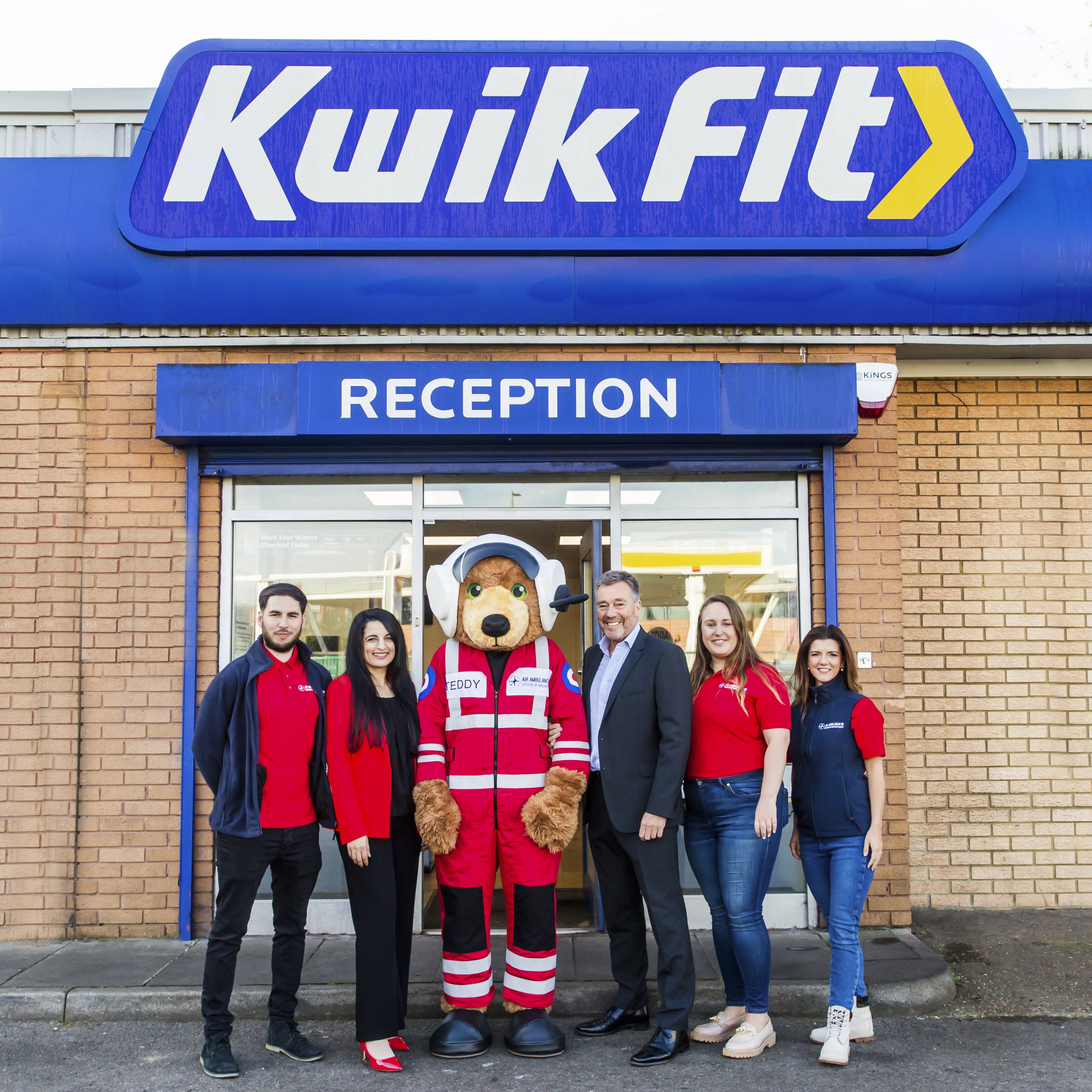 Air Ambulances UK chosen as Kwik Fit’s national charity partner