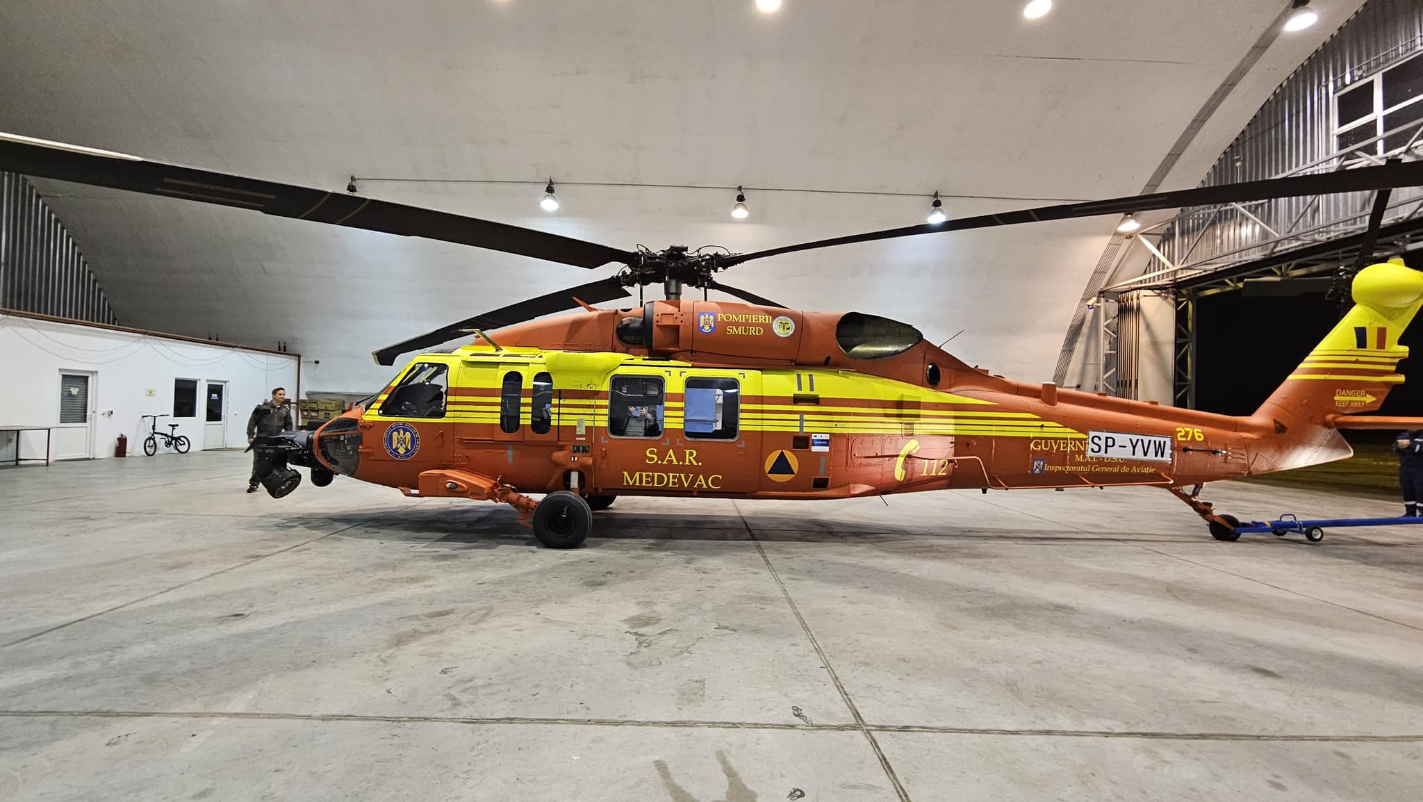 First Black Hawk helicopter delivered to Romania AirMed&Rescue
