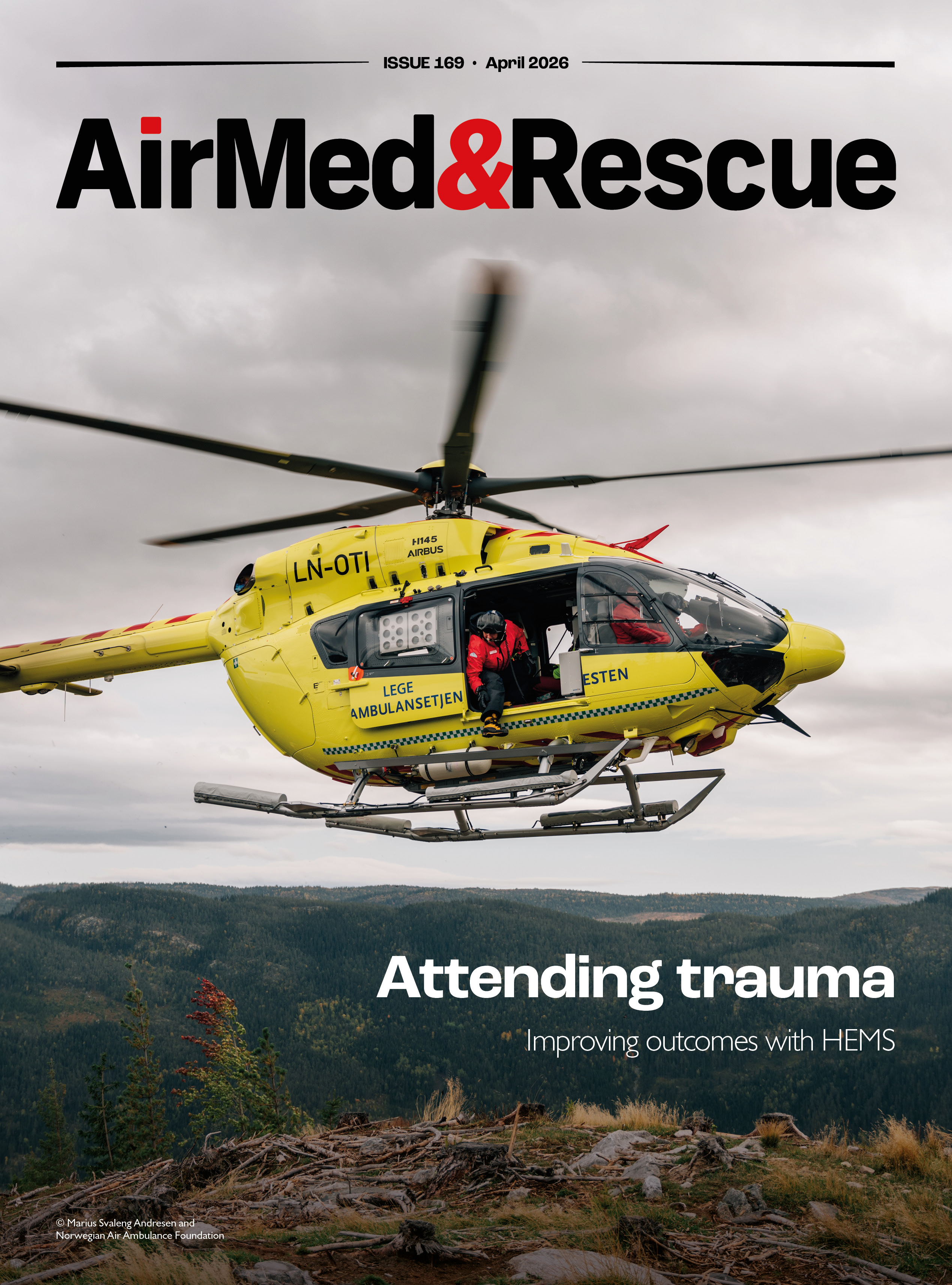 AirMed&Rescue April 169 magazine cover