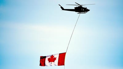 Calgary Huey helicopter police