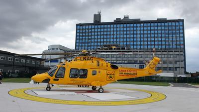 Hull Royal Infirmary helipad