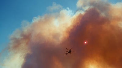 fire fiighting helicopter portugal