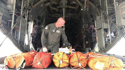 Florida Reserve Citizen Airmen join search for Airman in Gulf