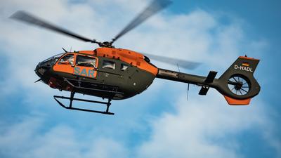 German Armed Forces’ (Bundeswehr) search and rescue service's H145 in flight_