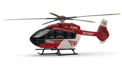 DRF Luftrettung's five-bladed H145_