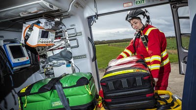 midlands air ambulance kit bags