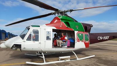 medicAir Bell 412  helicopter morocco