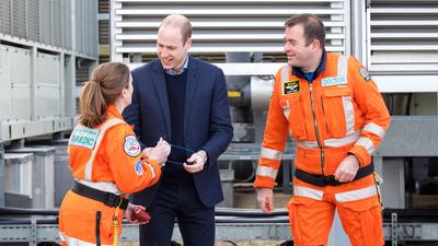 Duke of Cambridge and London's Air Ambulance Charity