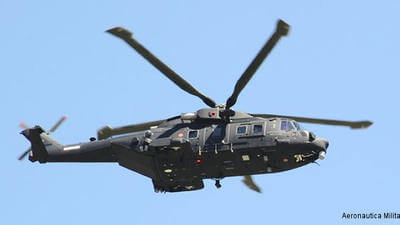 Italian Air Force Helicopter
