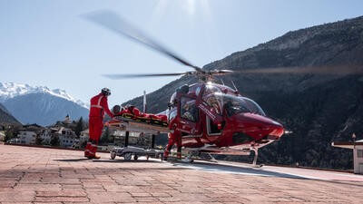 Air Zermatt helicopter