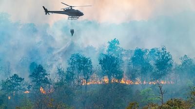 Firefighting Helicopter