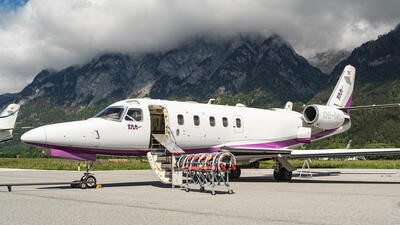 Tyrol Air Ambulance isolation chamber