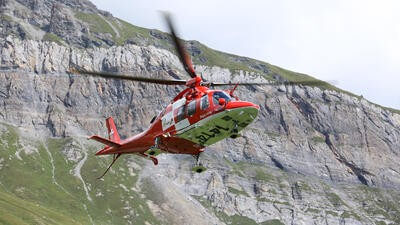 Rega helicopter