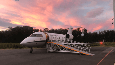 racq lifeflight jet challenger 604