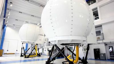 CAE flight simulator