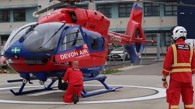 Devon air amb new helicopter
