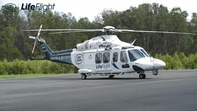 land rover lifeflight special missions helicopter