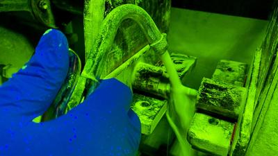 magnetic particle testing