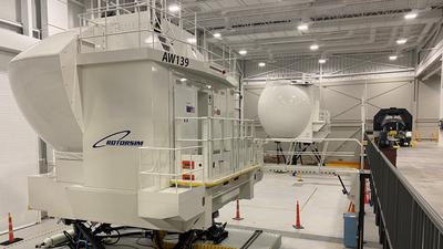 Flight simulator Leonardo