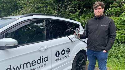 Dan with drone