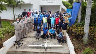Drone SAR trial team