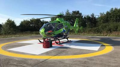 Great Western Air Ambulance Charity helicopter