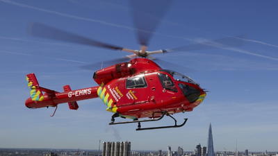 london's air ambulance helicopter