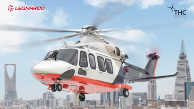 Leonardo THC helicopter