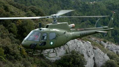 Pakistan military helicopter EC AS350