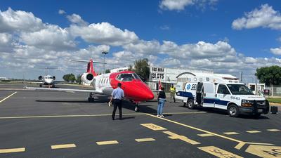 Ground to air transport of pediatric burn case