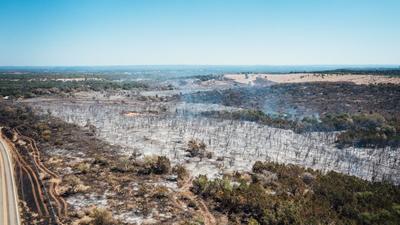 Texas wildfire