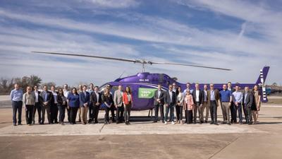 Bell 505 on SAF