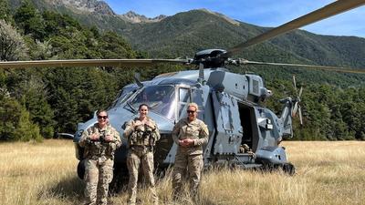 All-female team flies NH90 for RNZAF