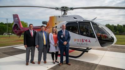 New Prisma Health helicopter