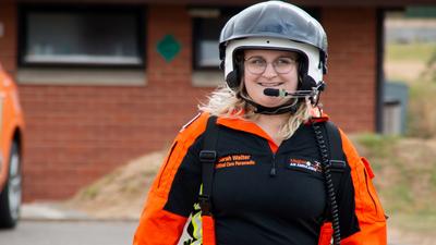 Critical Care Paramedic Sarah Walter