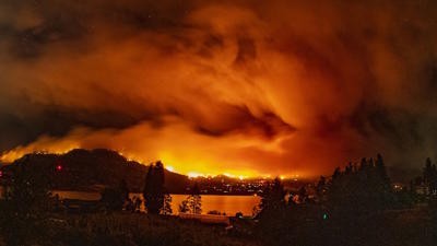Forest Fire Okanagan Valley BC 1455842741