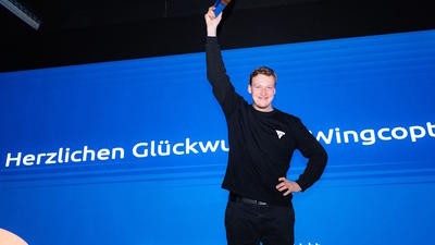 Wingcopter Grundezene award