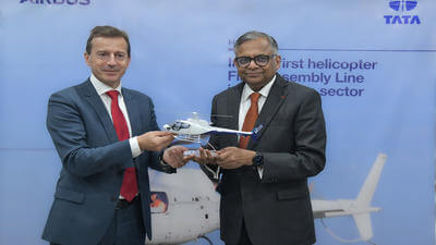 Image of Airbus and Tata International in partnership