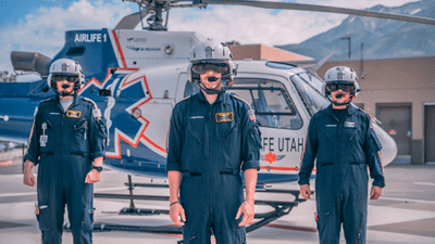 Air Methods Air Life Utah crew