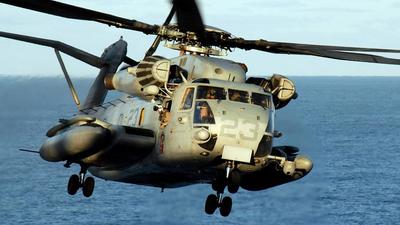 Image of Super Stallion CH-53e helicopter involved in February 2024 California crash