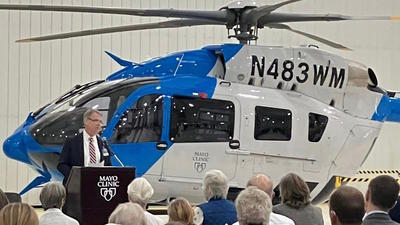 Mayo Clinic Rochester helicopter