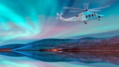 Milestone Lufttransport AW139