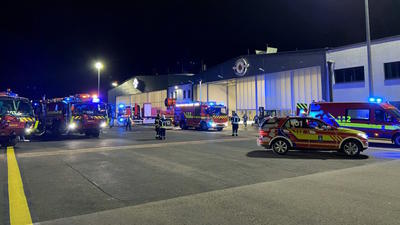 Luxembourg Air Rescue fire