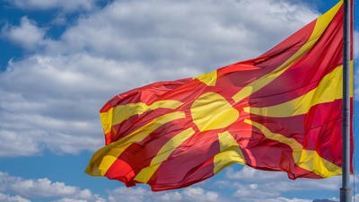 Image of North Macedonia flag