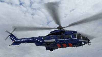 German police helicopter H225