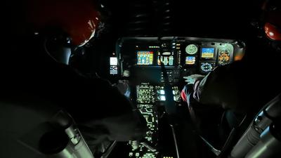 Image of NVIS certification of pre-installed tactical radios in MD 902 helicopters