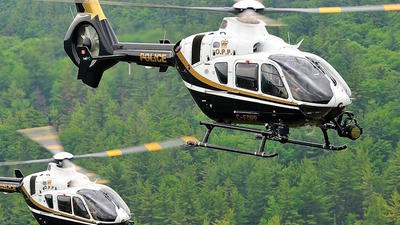 H135 police heli
