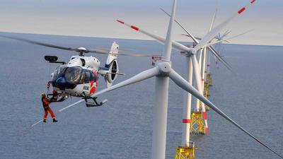 Goodrich hoist windmills